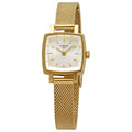  Shop Authentic Tissot Lovely Square Silver Dial Gold Mesh Bracelet Watch For Women - T058.109.33.031.00 - Luxxuri