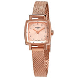  Shop Authentic Tissot Lovely Square Lady Quartz Rose Gold Dial Rose Gold Mesh Bracelet Watch For Women - T058.109.33.456.00 - Luxxuri