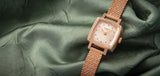  Shop Authentic Tissot Lovely Square Lady Quartz Rose Gold Dial Rose Gold Mesh Bracelet Watch For Women - T058.109.33.456.00 - Luxxuri