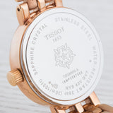  Shop Authentic Tissot T Lady Lovely Mother of Pearl Dial Rose Gold Steel Strap Watch For Women - T058.009.33.111.00 - Luxxuri