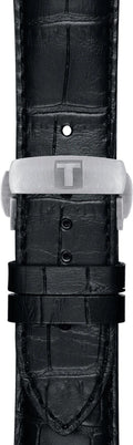  Shop Authentic Tissot Luxury Powermatic 80 Black Dial Black Leather Strap Watch For Men - T086.407.16.057.00 - Luxxuri