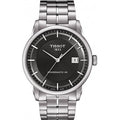  Shop Authentic Tissot Luxury Powermatic 80 Black Dial Silver Steel Strap Watch for Men - T086.407.11.201.02 - Luxxuri