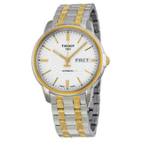  Shop Authentic Tissot T Classic Automatics III White Dial Two Tone Steel Strap Watch For Men - T065.430.22.031.00 - Luxxuri