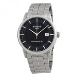  Shop Authentic Tissot Luxury Powermatic 80 Black Dial Silver Steel Strap Watch For Men - T086.407.11.051.00 - Luxxuri