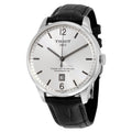  Shop Authentic Tissot Chemin Des Tourelles Powermatic 80 Silver Dial Black Leather Strap Watch For Men - T099.407.16.037.00 - Luxxuri