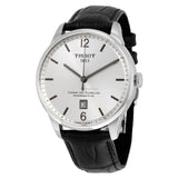  Shop Authentic Tissot Chemin Des Tourelles Powermatic 80 Silver Dial Black Leather Strap Watch For Men - T099.407.16.037.00 - Luxxuri