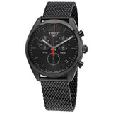  Shop Authentic Tissot T Classic PR 100 Chronograph Black Dial Black Mesh Bracelet Watch For Men - T101.417.33.051.00 - Luxxuri