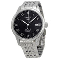  Shop Authentic Tissot Le Locle Automatic Black Dial Silver Steel Strap Watch For Men - T41.1.483.53 - Luxxuri