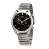  Shop Authentic Tissot PR 100 Chronograph Black Dial Silver Mesh Bracelet Watch For Men - T101.417.11.051.01 - Luxxuri