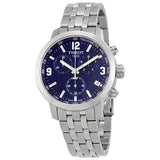  Shop Authentic Tissot PRC 200 Chronograph Blue Dial Silver Steel Strap Watch For Men - T055.417.11.047.00 - Luxxuri