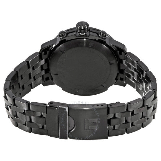  Shop Authentic Tissot PRC 200 Chronograph Black Dial Black Steel Strap Watch For Men - T114.417.33.057.00 - Luxxuri