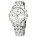  Shop Authentic Tissot T Sport PRC 200 Chronograph White Dial Silver Steel Strap Watch For Men - T114.417.11.037.00 - Luxxuri