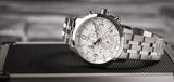  Shop Authentic Tissot T Sport PRC 200 Chronograph White Dial Silver Steel Strap Watch For Men - T114.417.11.037.00 - Luxxuri