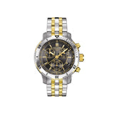  Shop Authentic Tissot T Sport PRS 200 Chronograph Black Dial Two Tone Steel Strap Watch For Men - T067.417.22.051.00 - Luxxuri