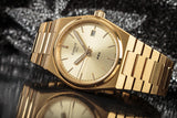  Shop Authentic Tissot PRX Gold Dial Gold Steel Strap Watch for Men - T137.210.33.021.00 - Luxxuri
