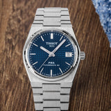  Shop Authentic Tissot PRX Powermatic 80 Blue Dial Silver Steel Strap Watch for Men - T137.207.11.041.00 - Luxxuri