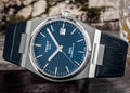 Tissot PRX Powermatic 80 Blue Dial Blue Leather Strap Watch for Men - T137.407.16.041.00