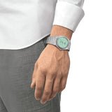  Shop Authentic Tissot PRX Powermatic 80 Automatic Mint Green Dial Silver Steel Strap Watch for Men - T137.407.11.091.01 - Luxxuri
