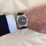  Shop Authentic Tissot PRX Black Dial Black Rubber Strap Watch For Men - T137.410.17.051.00 - Luxxuri