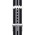 Tissot Quickster Chronograph NBA San Antonio Spurs Edition White Dial Two Tone NATO Strap Watch for Men - T095.417.17.037.07