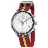  Shop Authentic Tissot Quickster Chronograph NBA Cleveland Cavaliers Watch For Men - T095.417.17.037.13 - Luxxuri