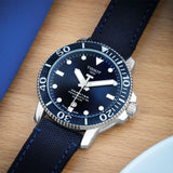  Shop Authentic Tissot Seastar 1000 Powermatic 80 Silicium Blue Dial Blue Nylon Strap Watch For Men - T120.407.17.041.01 - Luxxuri