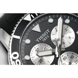  Shop Authentic Tissot Seastar 1000 Chronograph Black Dial Black Rubber Strap Watch For Men - T120.417.17.051.00 - Luxxuri