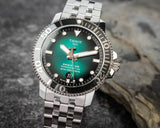  Shop Authentic Tissot Seastar 1000 Powermatic 80 Green Dial Silver Steel Strap Watch For Men - T120.407.11.091.01 - Luxxuri