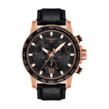  Shop Authentic Tissot Supersport Chrono Black Dial Black Leather Strap Watch for Men - T125.617.36.051.00 - Luxxuri