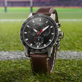  Shop Authentic Tissot Supersport Chrono Black Dial Brown Leather Strap Watch for Men - T125.617.16.051.01 - Luxxuri