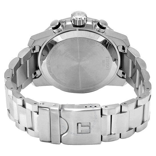  Shop Authentic Tissot Supersport Chrono Black Dial Silver Steel Strap Watch For Men - T125.617.11.051.00 - Luxxuri