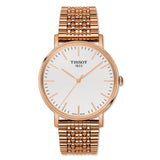  Shop Authentic Tissot Everytime Medium White Dial Rose Gold Mesh Bracelet Watch For Men - T109.410.33.031.00 - Luxxuri