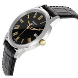  Shop Authentic Tissot T Classic Dream Black Dial Black Leather Strap Watch for Men - T033.410.26.053.01 - Luxxuri