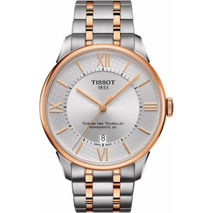  Shop Authentic Tissot Chemin des Tourelles Powermatic 80 Helvetic Pride Silver Dial Two Tone Steel Strap Watch for Men - T099.407.22.038.01 - Luxxuri