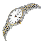  Shop Authentic Tissot T Classic Desire White Dial Two Tone Watch For Men - T52.2.481.13 - Luxxuri