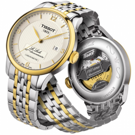  Shop Authentic Tissot Le Locle Automatic Silver Dial Two Tone Steel Strap Watch For Men - T006.408.22.037.00 - Luxxuri