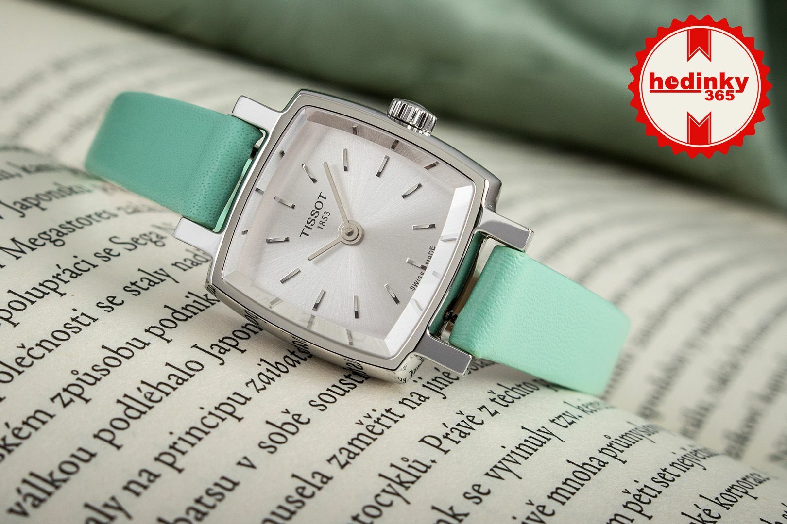  Shop Authentic Tissot T Lady Lovely Square Silver Dial Light Green Leather Strap Watch for Women - T058.109.16.031.01 - Luxxuri