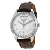  Shop Authentic Tissot T Classic T One Automatic Silver Dial Brown Leather Strap Watch For Men - T038.430.16.037.00 - Luxxuri