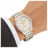  Shop Authentic Tissot T Classic T One Automatic Silver Dial Two Tone Steel Strap Watch For Men - T038.430.22.037.00 - Luxxuri