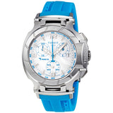  Shop Authentic Tissot T Race Chronograph White Dial Brown Rubber Strap Watch for Women - T048.217.17.017.02 - Luxxuri