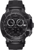  Shop Authentic Tissot T Race Chronograph Black Dial Black Rubber Strap Watch for Men - T048.417.37.057.00 - Luxxuri