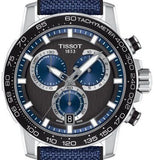  Shop Authentic Tissot Supersport Chrono Black Dial Blue Nylon Strap Watch for Men - T125.617.17.051.03 - Luxxuri