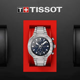  Shop Authentic Tissot T Race Chronograph Blue Dial Silver Steel Strap Watch For Men - T141.417.11.041.00 - Luxxuri