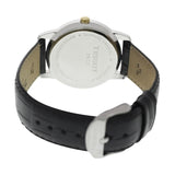  Shop Authentic Tissot T Classic Dream Black Dial Black Leather Strap Watch for Men - T033.410.26.053.01 - Luxxuri