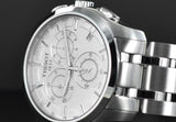  Shop Authentic Tissot T Classic Couturier Chronograph White Dial Silver Steel Strap Watch For Men - T101.617.11.031.00 - Luxxuri