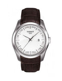  Shop Authentic Tissot T Classic Couturier Chronograph White Dial Brown Leather Strap Watch For Men - T035.410.16.031.00 - Luxxuri