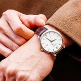  Shop Authentic Tissot T Classic Tradition White Dial Brown Leather Strap Watch For Men - T063.610.36.037.00 - Luxxuri