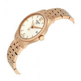  Shop Authentic Tissot T Classic Tradition Lady White Dial Rose Gold Steel Strap Watch for Women - T063.210.33.037.00 - Luxxuri