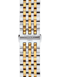Tissot T Classic Tradition Chronograph White Dial Two Tone Steel Strap Watch For Men - T063.617.22.037.00