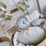  Shop Authentic Tissot Carson Lady White Dial Two Tone Steel Strap Watch For Women - T085.210.22.013.00 - Luxxuri